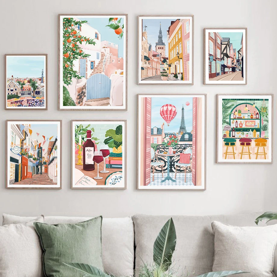 Commercial Wall Printing - 1 шт. безрамная картина на холсте,
