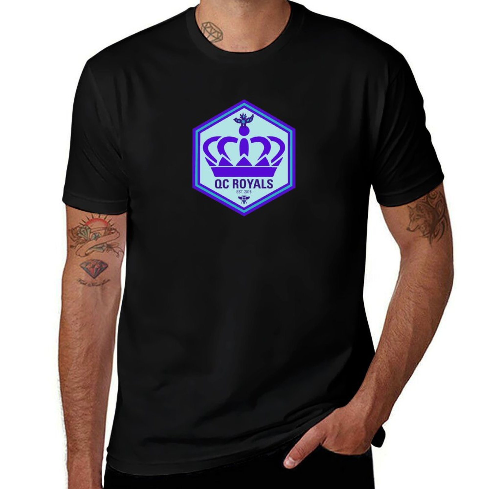 Футболка с логотипом QC Royals – обзор и цена Printing Qc