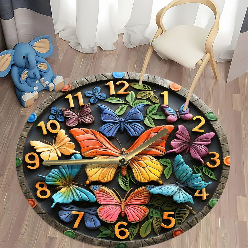3D-часы для стен с изображение – обзор и цена Commercial Wall Printing