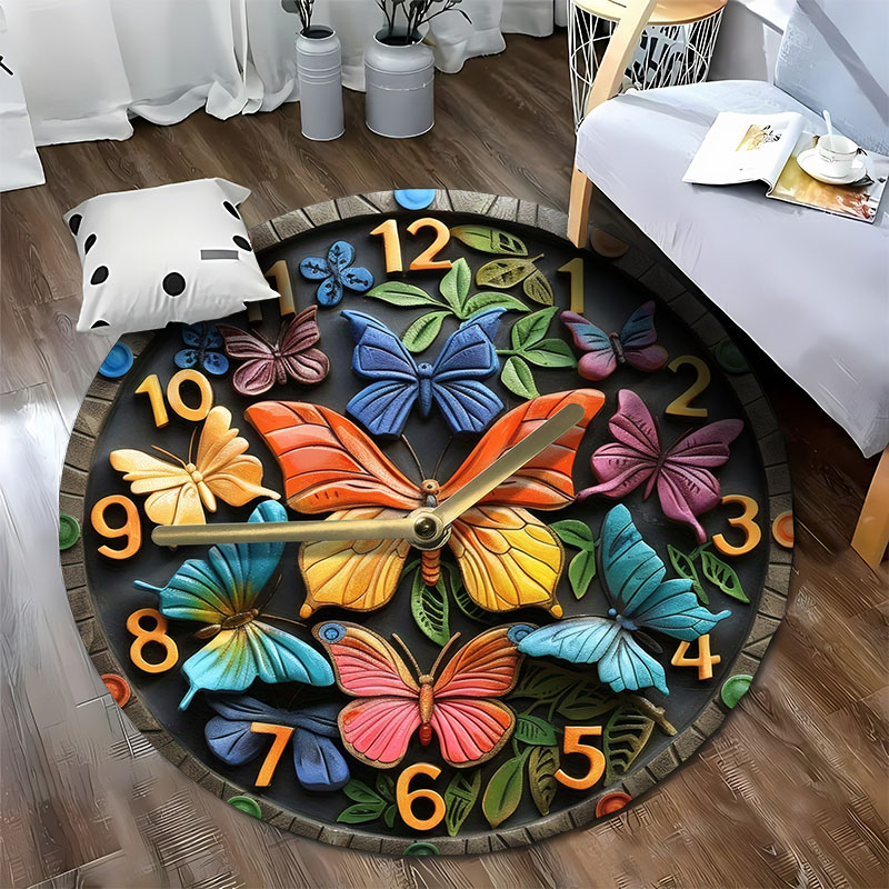 3D-часы для стен с изображение – обзор и цена Commercial Wall Printing