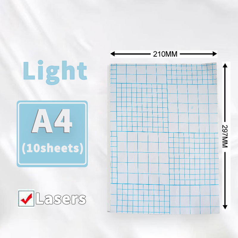 10 листов формата А4, бумага д – обзор и цена White Toner Transfer Paper